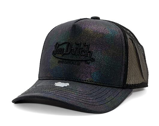 Kšiltovka Von Dutch - Trucker Newark - Caps - Cot Twill Denim - Black