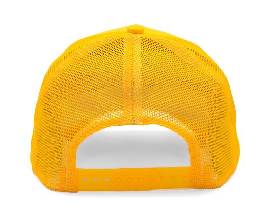 Kšiltovka New Era - MLB Essential 9FORTY Trucker - LA Dodgers - Grilled Yellow / Blue