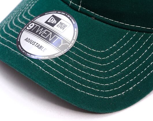 Kšiltovka New Era - Contrast Stitch 9TWENTY - Dark Green / White