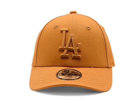 Dětská Kšiltovka New Era - MLB Essential 9FORTY - LA Dodgers - Ochre