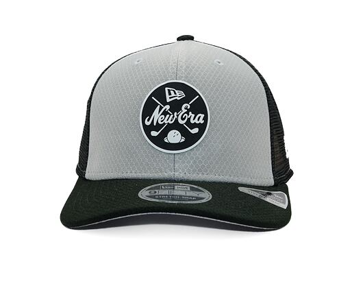 Kšiltovka New Era - Golf Hex Era 9FIFTY Stretch-Snap - Gray / Black