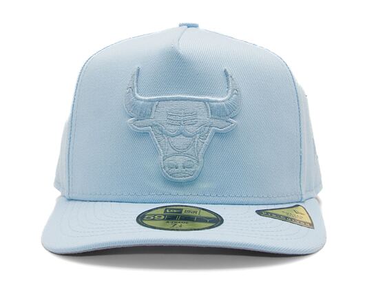 Kšiltovka New Era - NBA Color Pack 59FIFTY A-Frame - Chicago Bulls - Baby Blue