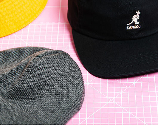 Kangol Washed Baseball K5165HT-BK001 Black Cap