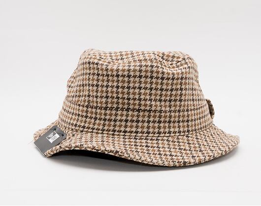 New Era Check Bucket Wheat