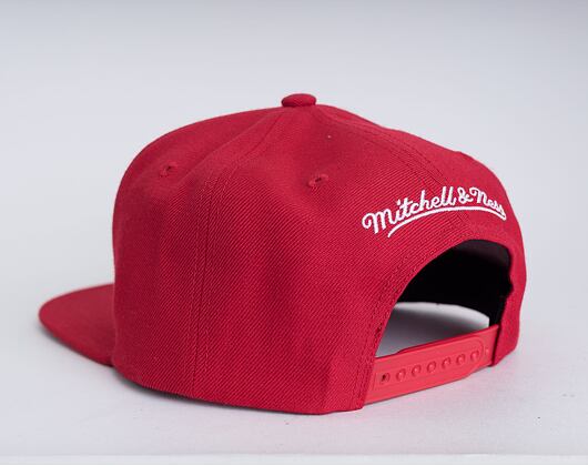 Mitchell & Ness Atlanta Hawks Team Ground 2.0 Snapback HWC Red Cap