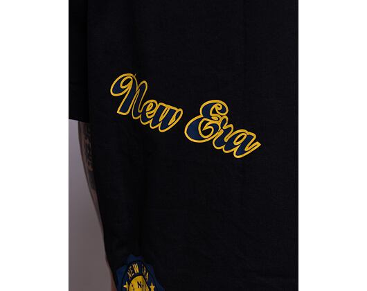 New Era Heritage Patch Jersey Black / Off White T-Shirt