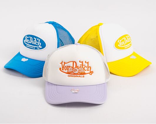 Von Dutch Trucker Soro Foam Lilac/White Cap