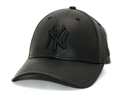 Dámská kšiltovka New Era - 9FORTY Faux Leather - NY Yankees - Black