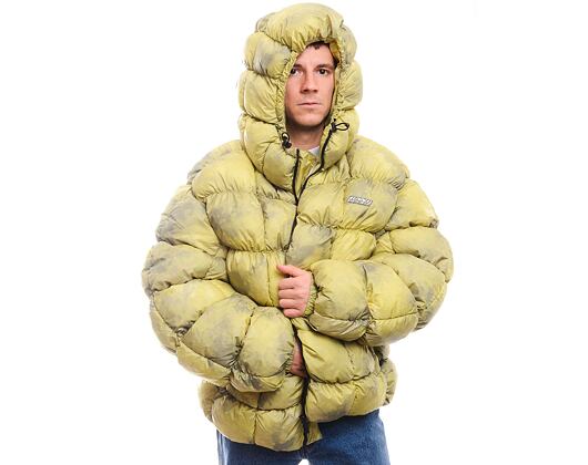 Bunda Karl Kani - Oversized Square Quilted Puffer Jacket - Lime Green