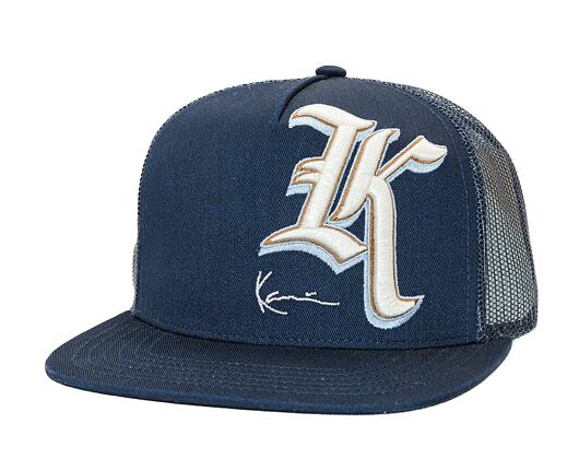 Kšiltovka Karl Kani Retro Flat Brim blue