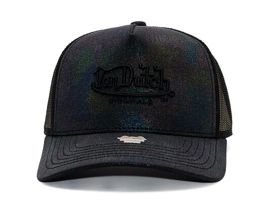 Kšiltovka Von Dutch - Trucker Newark - Caps - Cot Twill Denim - Black