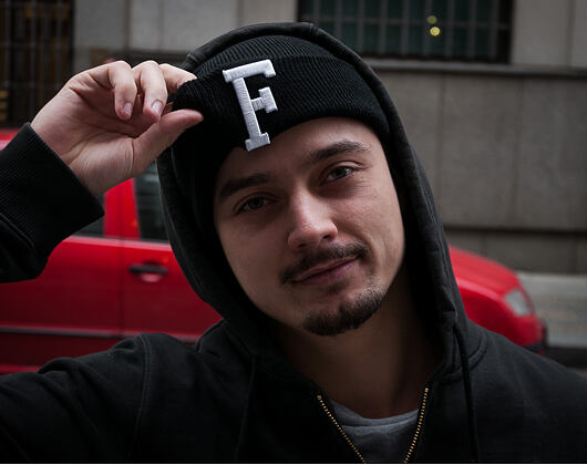State of WOW Foxtrot Black #AlphaCollection Winter Beanie