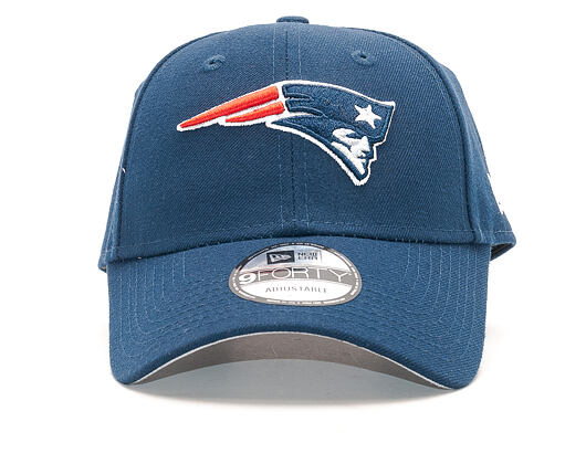 New Era The League New England Patriots 9FORTY Team Color Strapback Cap