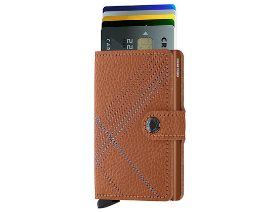 Secrid Miniwallet Stitch Linea Caramello