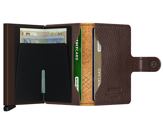 Secrid Miniwallet Stitch Linea Espresso