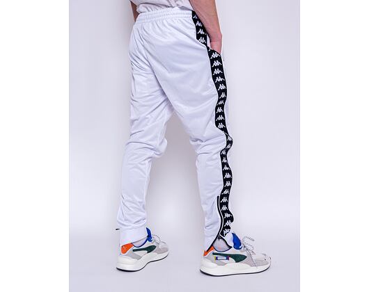 Kappa 222 Banda Rastoria Slim 303KUC0 922 White/Black Sweatpants