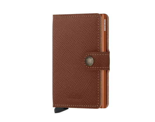 Secrid Miniwallet Saffiano Caramel