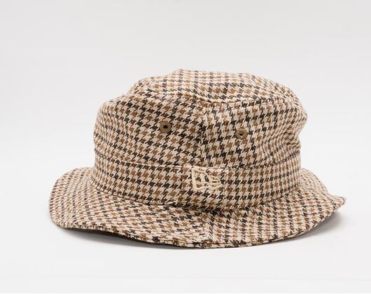 New Era Check Bucket Wheat