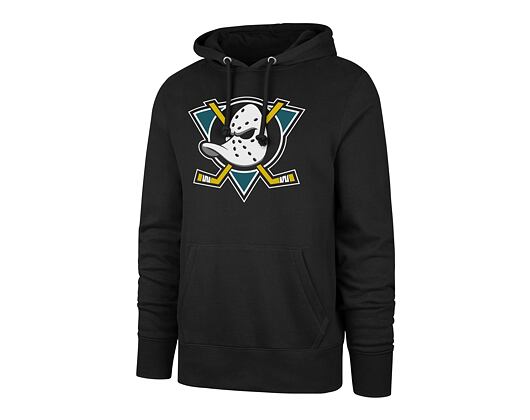 '47 Brand NHL Anaheim Ducks Imprint Burnside Hood Jet Black Hoody