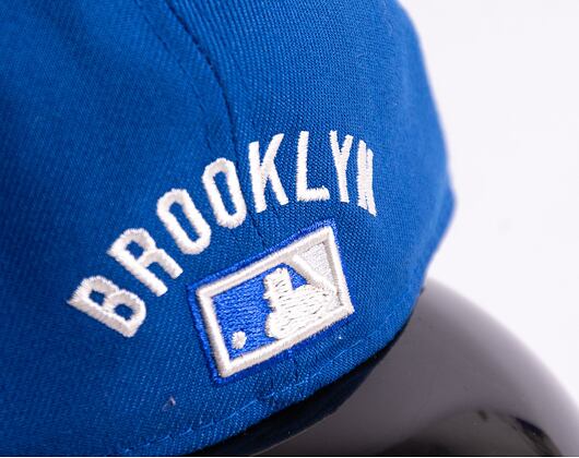 New Era 59FIFTY Low Profile MLB Cooperstown Brooklyn Dodgers Fitted Bright Royal / Grey Cap