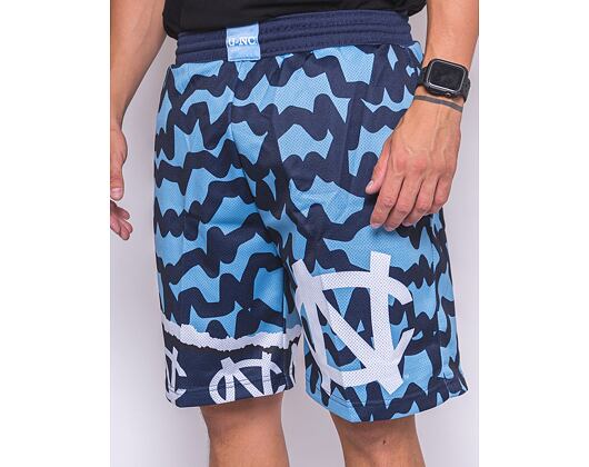 Mitchell & Ness NCAA Jumbotron 2.0 Shorts University Of North Carolina Navy / Light Blue