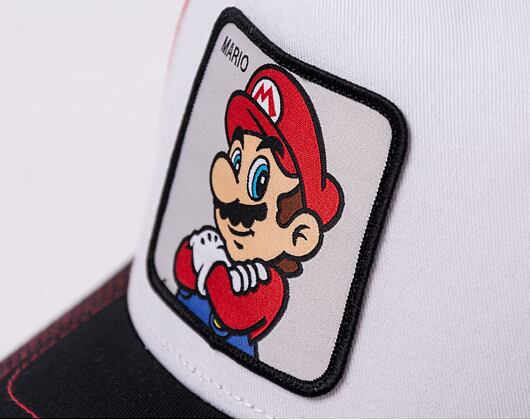 Capslab Trucker - Super Mario CL/SMB/1/MAR White / Red Cap