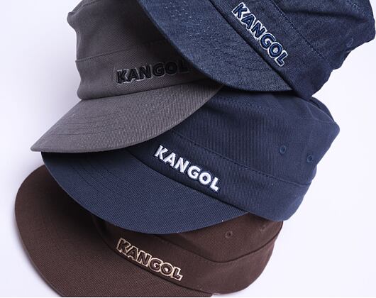 Kangol Cotton Twill Army Cap Grey