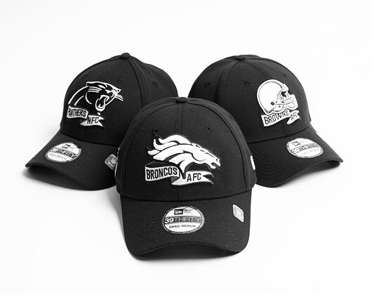 New Era 39THIRTY NFL22 Sideline Denver Broncos Black / White Cap