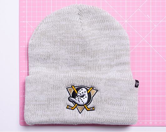 '47 Brand NHL Anaheim Ducks Brain Freeze '47 Cuff Knit Grey Winter Beanie