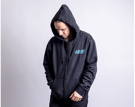 HUF Enforcer Hoodie Black Hoody