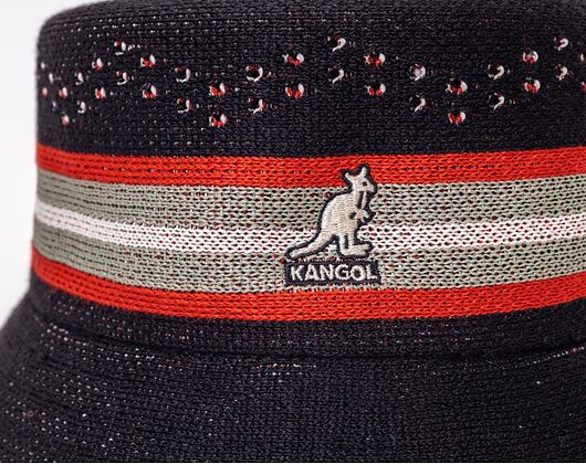 Kangol Slick Stripe Bin Black Hat