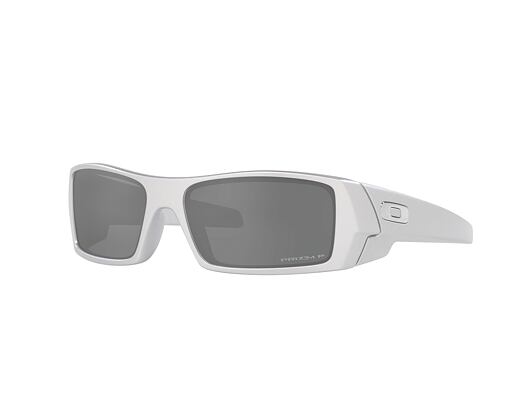 Oakley Gascan X-Silver w/Prizm Black Plr 0OO9014 9014C160 Sunglasses