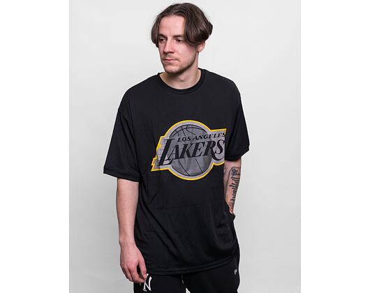 New Era NBA OS Outline Mesh Tee Los Angeles Lakers Black/Gold