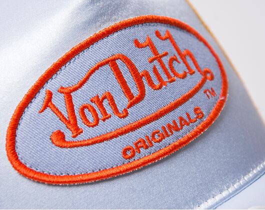 Von Dutch Trucker Cary Satin Lt.Blue/Gold Cap