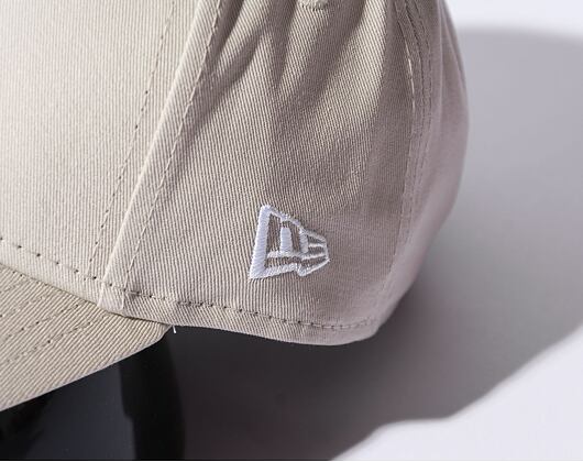 New Era 9FORTY MLB League Essential Los Angeles Dodgers Stone / Optic White Cap