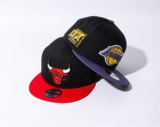 New Era 9FIFTY NBA Team Patch Chicago Bulls Black Cap