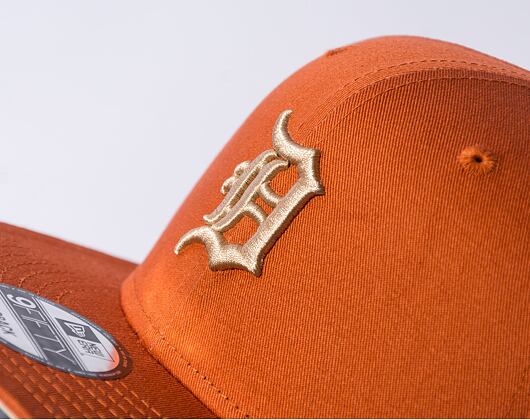 New Era 9FIFTY MLB Side Patch Detroit Tigers Redwood / Oat Milk Cap