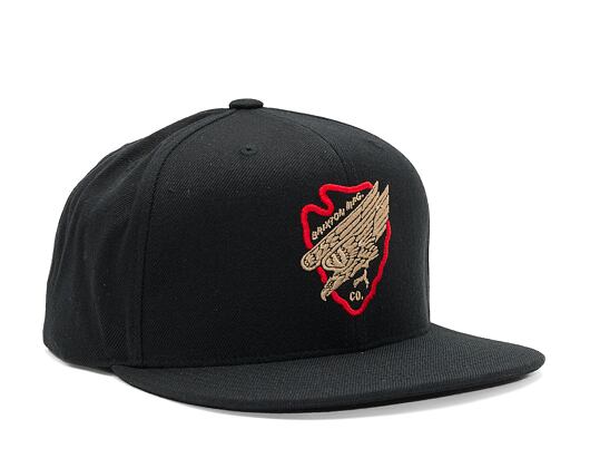 Kšiltovka Brixton Cleburne MP Snapback Black