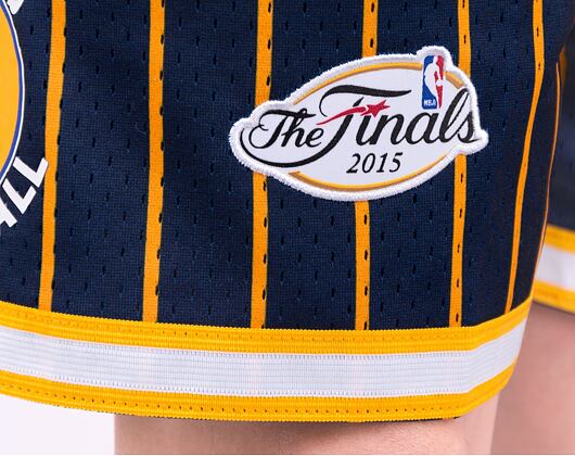 Kraťasy Mitchell & Ness NBA M&N CITY COLLECTION MESH SHORT WARRIORS Navy / Gold