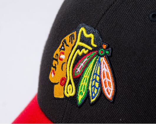 Kšiltovka '47 Brand NHL Chicago Blackhawks Sure Shot TT Snapback MVP Black