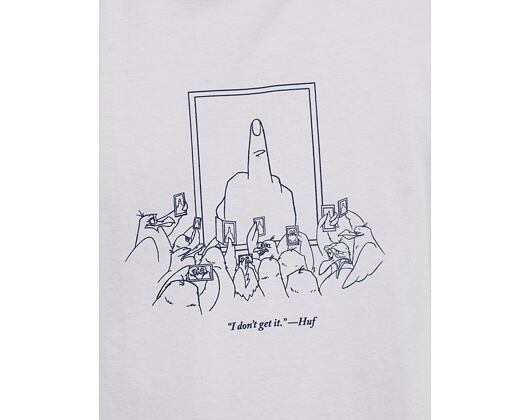 Triko HUF Favorite Artist T-Shirt White