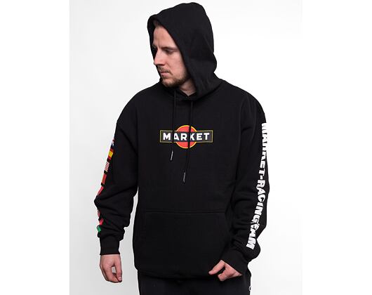 Mikina s kapucí Market Group 5 Hoodie Black