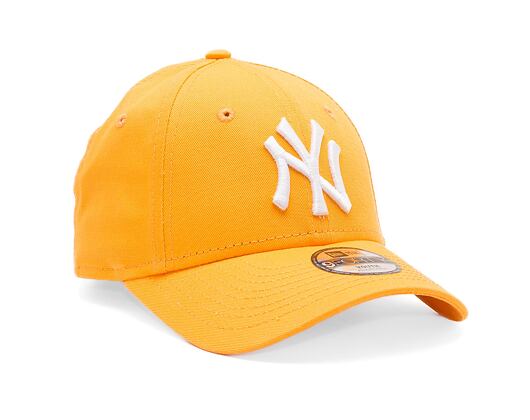 Dětská Kšiltovka New Era 9FORTY Kids MLB League Essential New York Yankees Papya Smoothie / White