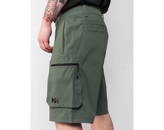 Kraťasy Helly Hansen Move QD Shorts 2.0 Spruce