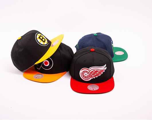 Kšiltovka Mitchell & Ness NHL Team 2 Tone 2.0 Snapback Detroit Red Wings Black / Red