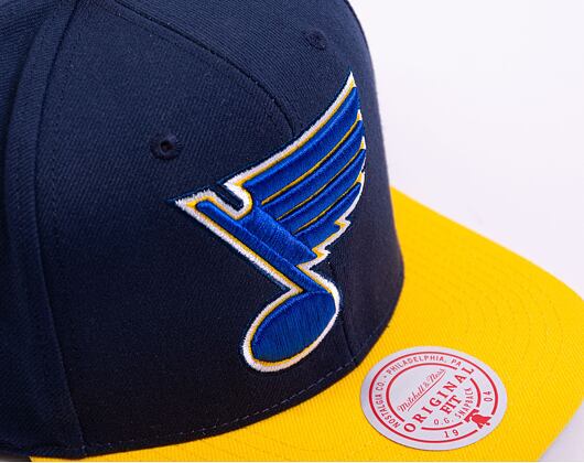 Kšiltovka Mitchell & Ness NHL Team 2 Tone 2.0 Snapback St. Louis Blues Blue / Yellow