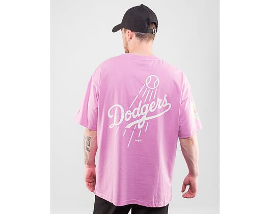 Los Angeles Dodgers MLB Pastel Over Sized Pink Tee – NewEra
