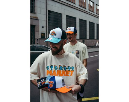 Kšiltovka Mitchell & Ness NBA Party Time Trucker Snapback Hwc Denver Nuggets White / Blue