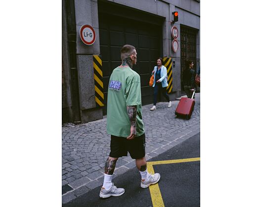 Triko Helly Hansen Play Oversized Tee Even Green