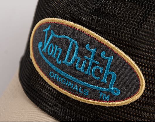 Von Dutch Trucker Boston Mesh Black Cap